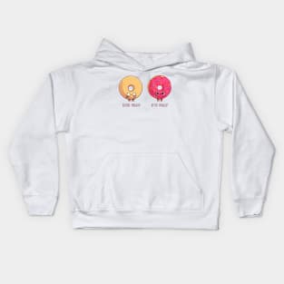 Before and After Makeup (Donut) Kids Hoodie